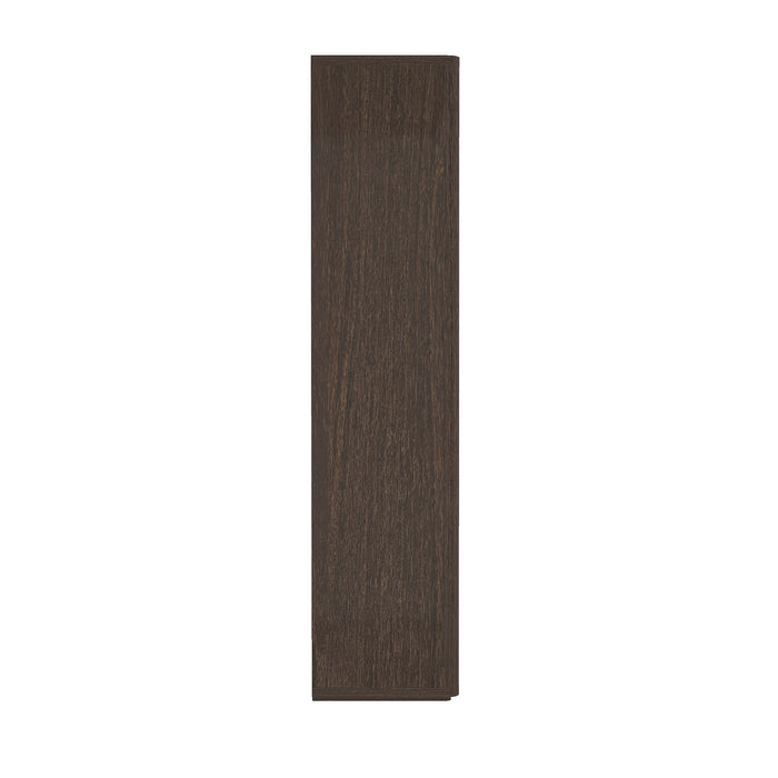 Rivington Modern 38" Bookcase Cabinet in Walnut - Set of 3