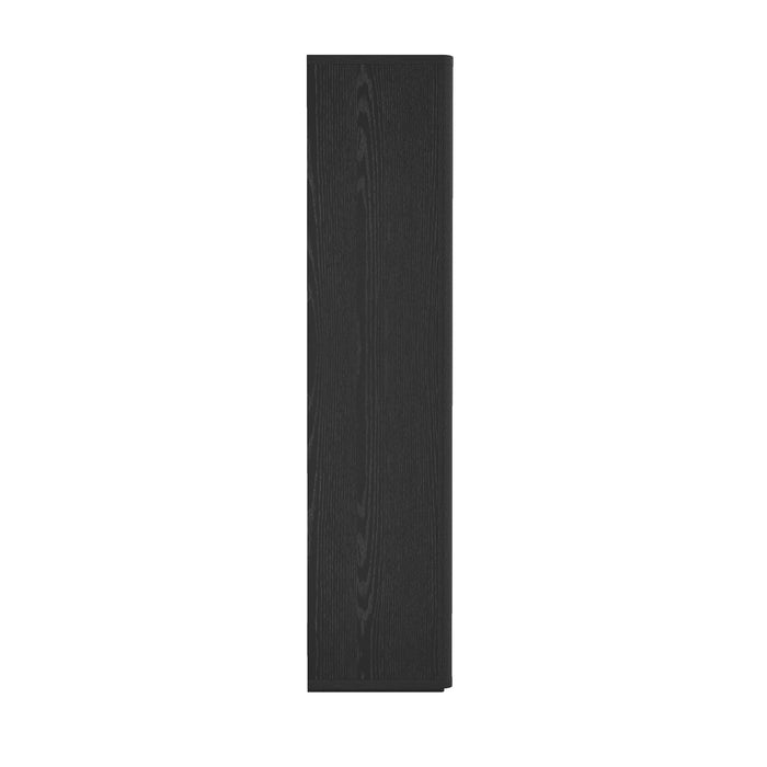 Rivington Modern 38" Bookcase Cabinet in Black