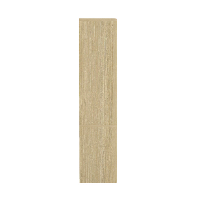 Rivington Modern 40" Bookcase Cabinet in Natural Oak