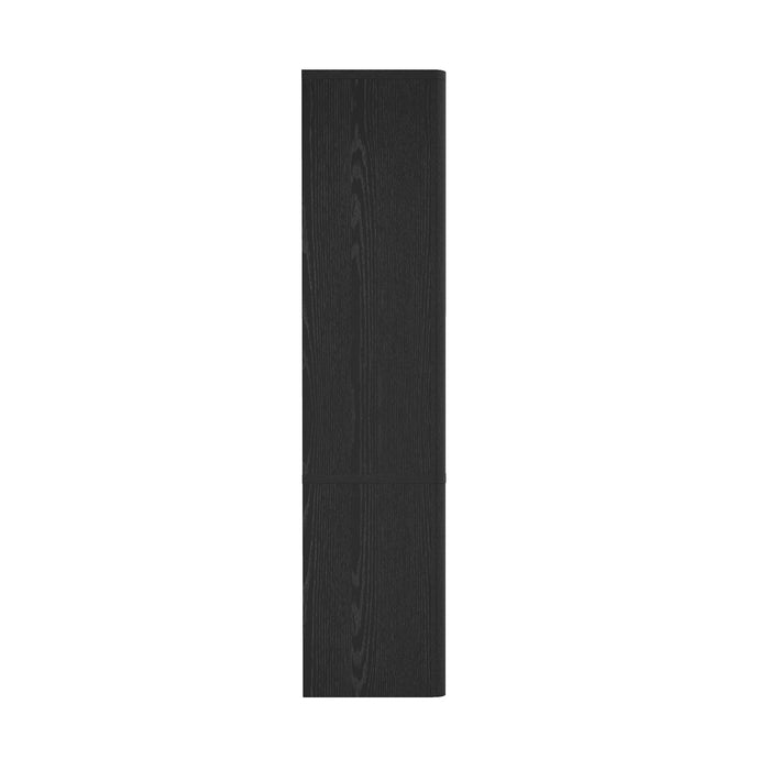 Rivington Modern 40" Bookcase Cabinet in Black