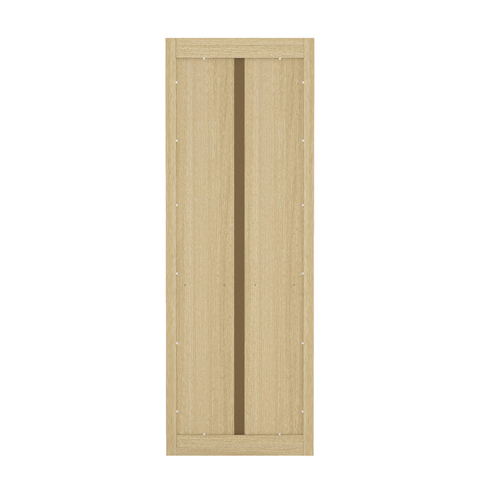 Rivington Modern 28" Open Bookcase in Natural Oak