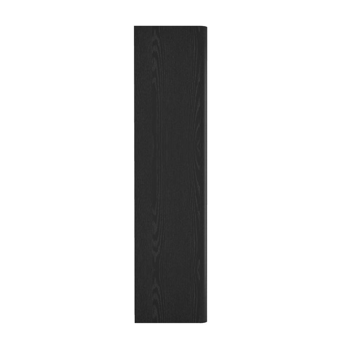 Rivington Modern 28" Open Bookcase in Black