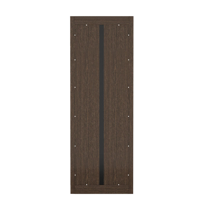 Rivington Modern 28" Open Bookcase in Dark Walnut - Set of 3