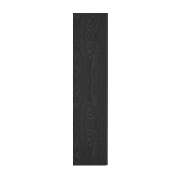 Rivington Modern 38" Bookcase Cabinet in Black - Set of 3