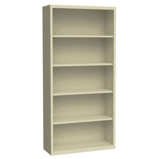 Office Source Steel Bookcase Collection 5 Shelf Metal Bookcase, 72" High - OSB5SLF72