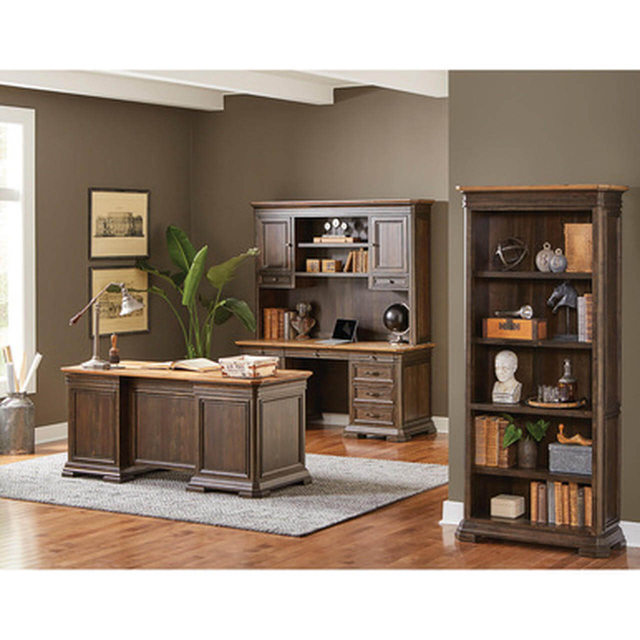 Office Source Westwood Collection Open Bookcase - IMSA3678