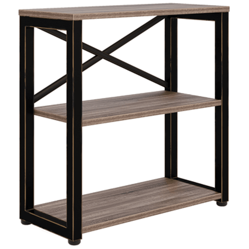 Office Source Riveted | 36"H Metal Bookcase - HIB3536